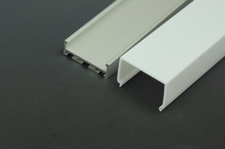 (image for) 2.5 Meter 98.4â€œ LED Aluminium Channel PB-AP-GL-065 42 mm(H) x 45 mm(W) For 5050 5630 Multi Row LED Strip Lights