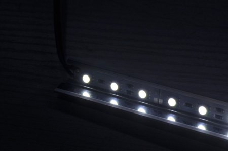 (image for) V Style LED Aluminium Extrusion LED Aluminum Channel 1 meter(39.4inch) with Reflector