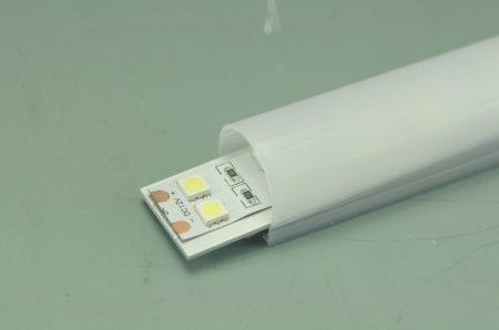 (image for) plastic Waterproof LED Channel IP65 led profile housing For 20mm Flexible Strip light