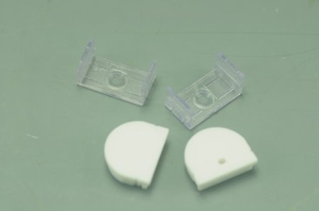 (image for) plastic Waterproof LED Channel IP65 led profile housing For 20mm Flexible Strip light