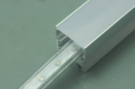 (image for) 1 Meter 39.4â€ Aluminum LED Suspended Tube Light LED Profile Diameter 30mm suit 30mm Flexible led strip light