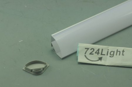 (image for) 1 Meter 39.4â€ Aluminum LED Suspended Tube Light LED Profile Diameter 30mm suit 20.3mm Flexible led strip light