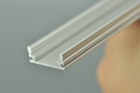 (image for) Slim 8mm Thin LED Aluminium Extrusion Recessed U LED Aluminum Channel 1 meter(39.4inch) LED Profile