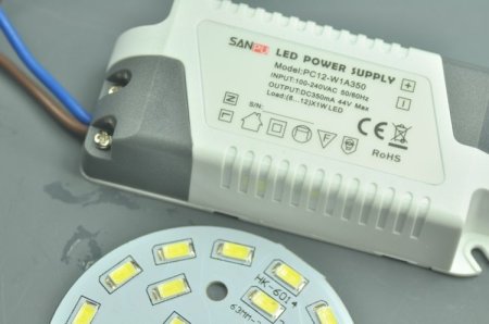 (image for) LED Dowlight 12W aluminium PCB SMD5730 Semi-Finished Dry LED Aluminium Base For LED Bulb