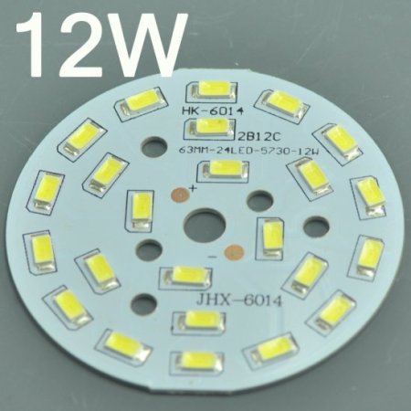 (image for) LED Dowlight 12W aluminium PCB SMD5730 Semi-Finished Dry LED Aluminium Base For LED Bulb
