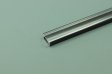 (image for) 1.5 meter 59" Black LED Aluminium Channel 8mm Recessed U Type LED Aluminum Channel LED Profile Inside Width 12.2mm