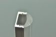 (image for) Lens Cover LED Aluminium Channel PB-AP-GL-004-RL 1 Meter(39.4inch) 13.7 mm(H) x 17.2 mm(W) For Max Recessed 12mm Strip Light LED Profile