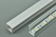 (image for) LED Channel U Aluminum Extrusion Recessed LED Aluminum 12.2 width 1 meter(39.4inch) LED Profile