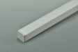 (image for) Wholesale LED U Rectangle Aluminium Channel PB-AP-GL-005 1 Meter(39.4inch) 16 mm(H) x 16 mm(W) For Max Recessed 10mm Strip Light LED Profile