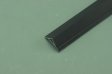 (image for) 10pcs x 2.5 meter 98.4" Black LED 90Â° Right Angle Aluminium Channel PB-AP-GL-006-B 1 Meter(39.4inch) 16 mm(H) x 16 mm(W) For Max Recessed 10mm Strip Light LED Profile With Arc Diffuse Cover