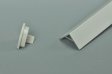 (image for) Wholesale LED 90Â° Right Angle Aluminium Channel PB-AP-GL-006 1 Meter(39.4inch) 16 mm(H) x 16 mm(W) For Max Recessed 10mm Strip Light LED Profile With Arc Diffuse Cover