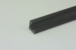 (image for) 3 meter 118.1" Black LED Aluminium Profile LED Strip Light Aluminium Profile V Flat Type Rail Aluminium