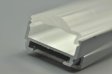 (image for) LED aluminum Channel with Clear Lenses Diffuser (WxH):16.9 mm x 6.1mm 1 meter (39.4inch) LED Profile