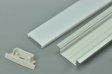 (image for) Wholesale Super wide 20mm Strip Recessed LED Aluminium Extrusion Recessed LED Aluminum Channel 1 meter(39.4inch) LED Profile