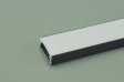 (image for) PB-AP-GL-014-B Black Super wide 20mm Strip Recessed LED Aluminium Extrusion Recessed LED Aluminum Channel 1 meter(39.4inch) LED Profile