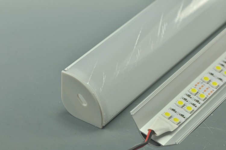 (image for) Super Width LED Channel 20.2mm Strip LED Aluminium Extrusion Recessed LED Aluminum Channel 1 meter(39.4inch) LED Profile