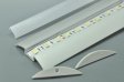 (image for) Double Wings LED Aluminium Extrusion Recessed LED Aluminum Channel 1 meter(39.4inch) LED Profile