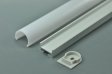 (image for) Simple Line LED Aluminium Channel System LED Droplight 1 meter(39.4inch) Support max 16.7mm Double 5050 led strip light Replace fluorescent tube