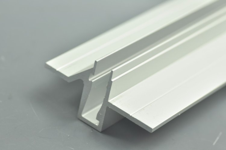 (image for) LED Recessed aluminum profile for Shelf Light with glass insert install glass LED Extrusion