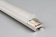 (image for) LED Aluminium Channel 1 Meter(39.4inch) LED profile With 60 Degrees Lens For Rigid LED Module 5630 2835 5050 LED Strip