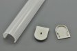 (image for) Super Wide 22mm LED Channel Slim LED Profile(H):28mm 1 meter (39.4inch) LED Line lighting Channel