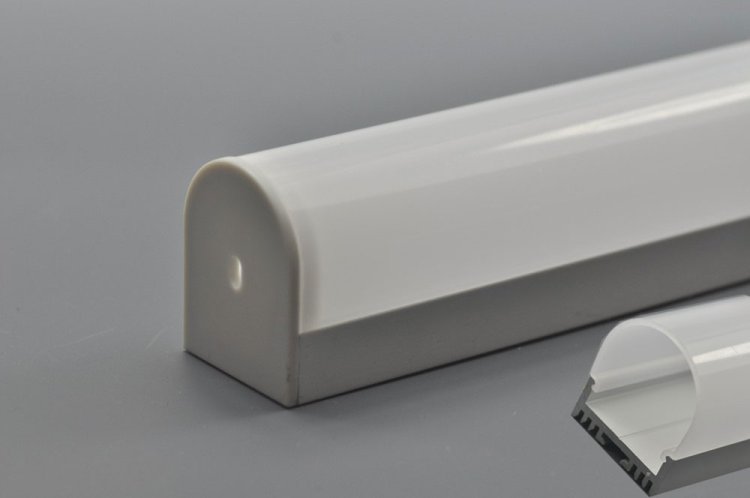 (image for) Super Wide 22mm LED Channel Slim LED Profile(H):28mm 1 meter (39.4inch) LED Line lighting Channel