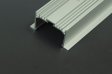 (image for) 2.5 Meter 98.4â€œ LED Aluminium Channel Recessed Aluminum LED profile with dropped cover LED Channel For 5050 5630 Multi Row LED Strip Lights