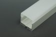 (image for) 2.5 Meter 98.4â€œ LED Aluminium Channel Pendant Light With Dropped Cover LED Channel For 5050 5630 Multi Row LED Strip Lights