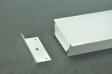 (image for) 2.5 Meter 98.4â€œ PB-AP-GL-047-R LED Aluminium Channel 1 Meter(39.4inch) Recessed Aluminum LED profile with flange LED Channel For 5050 5630 Multi Row LED Strip Lights