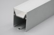 (image for) 2.5 Meter 98.4â€œ LED Aluminium Channel Pendant Light LED Channel For 5050 5630 Multi Row LED Strip Lights