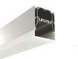 (image for) LED Aluminium Channel 1 Meter(39.4inch) 95 mm(H) x 75 mm(W) For 5050 5630 Multi Row LED Strip Light