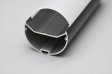 (image for) Black 2.5" Newest Suspended Tube Light LED Profile Diameter 63mm 1meter Tube lighting Profile