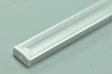 (image for) LED Aluminium Profile LED Strip Light Aluminium Profile 1M U Flat Style Rail Aluminium