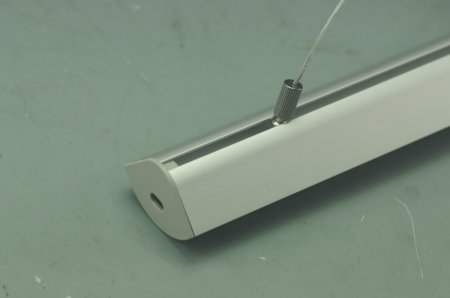 (image for) 1 Meter 39.4â€ Aluminum LED Suspended Tube Light LED Profile Diameter 30mm suit 20.3mm Flexible led strip light