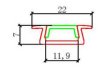 (image for) PB-AP-SH-2207 LED Aluminium Channel