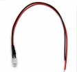 (image for) 50pcs Pack 5mm LED Pre Wired light 3V/6V/12V/24V 20cm F5 Straw Hat Round Top Bulbs Light Lamp for DIY Car Boat Toys Party lighting Project