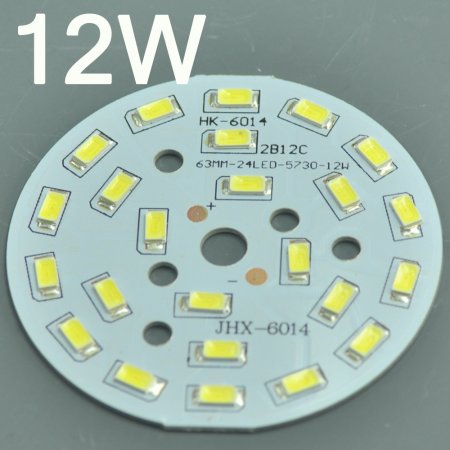 (image for) LED Dowlight 12W aluminium PCB SMD5730 Semi-Finished Dry LED Aluminium Base For LED Bulb