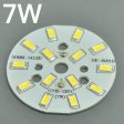 (image for) LED Light Bulb 7W aluminium PCB SMD5730 Semi-Finished Dry LED Aluminium Base For LED Downlight