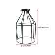(image for) Metal Pendant Light Simple Retro Adjustable Industrial Metal Lampshade