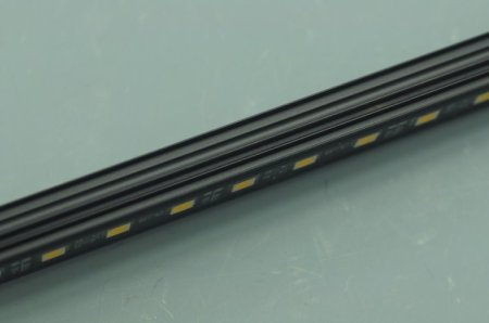 (image for) 1.2Meter Black Superbright Waterproof LED Strip Bar 39.3inch 5050 5630 Rigid LED Strip 12V With DC connector
