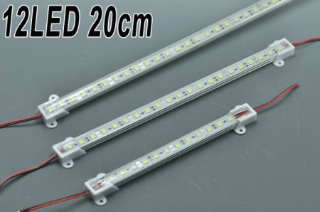 (image for) 15.9 inch 0.2Meter 12V Waterproof 5630 5050 Rigid LED Strips Bar Aluminium Profile Rigid Strip Light
