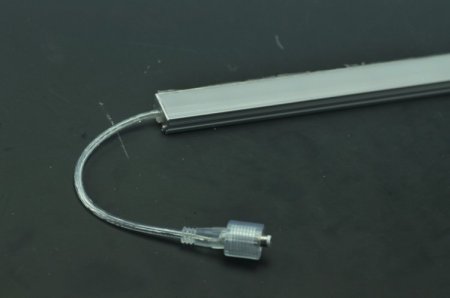 (image for) Double Row 1Meter LED Strip Bar 39.3inch 5630 5050 LED Diffuser Waterproof Bar With Frosted Cover Rigid LED Strip With Clear Frosted Cover 12V With DC connector 144LEDs/M