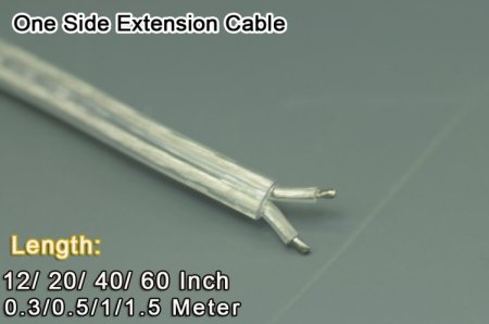 (image for) 1meter Double Row 12V Waterproof LED Strip Bar 39.3inch 5050 1M Rigid LED Strip 12V With DC connector 144LEDs/M