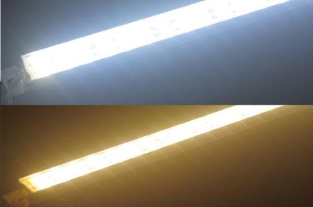 (image for) 1.2Meter Double Row Waterproof LED Strip Bar 48inch 5630 Rigid LED Strip 12V With DC connector 168LEDs