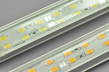 (image for) Wholesale Wholesale Waterproof Double Row LED Strip Bar 39.3inch 5630 1Meter Rigid LED Strip 12V 144LEDs/M