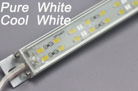 (image for) Wholesale Wholesale Waterproof Double Row LED Strip Bar 39.3inch 5630 1Meter Rigid LED Strip 12V 144LEDs/M