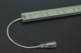 Double Row 1Meter 12V LED Strip Bar 39.3inch 5630 5050 Rigid LED Strip Without Profile 12V With DC connector 144LEDs/M