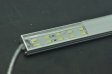 (image for) Double Row 1Meter LED Strip Bar 39.3inch 5630 5050 LED Diffuser Waterproof Bar With Frosted Cover Rigid LED Strip With Clear Frosted Cover 12V With DC connector 144LEDs/M