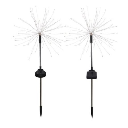 (image for) 1 Pack Firework Lights LED Copper Wire Starburst Lights 8 Modes For Party Yard Garden