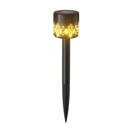 (image for) Solar Lawn Light, Waterproof Hollow Projection Solar Floor Light for Garden Passage Lawn Paths (2 Pack)